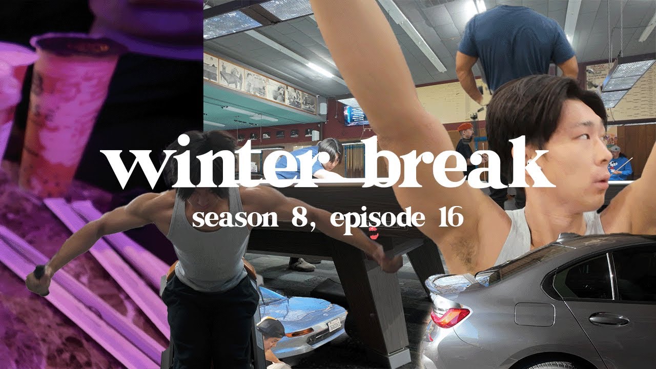 winter break (christmas, new years, gym, golfing, basketball) S8EP16