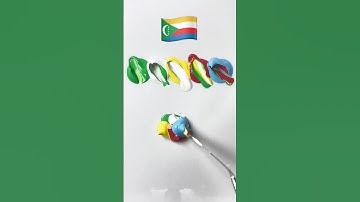 What color do mixed flags make? #colormixing #flagmixing #mixingcolors #satisfying #asmr #magicolor