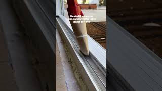 How to Clean and Maintain a Sliding Glass Door Track - Mother Daughter  Projects