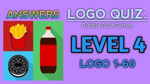 LOGO QUIZ | LEVEL 4 ANSWERS, LOGO 1-60