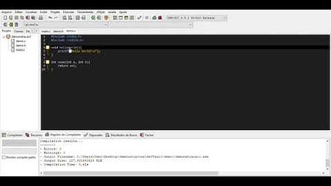 DO ZERO! Crie sua própria biblioteca de funções em C  no DevC++