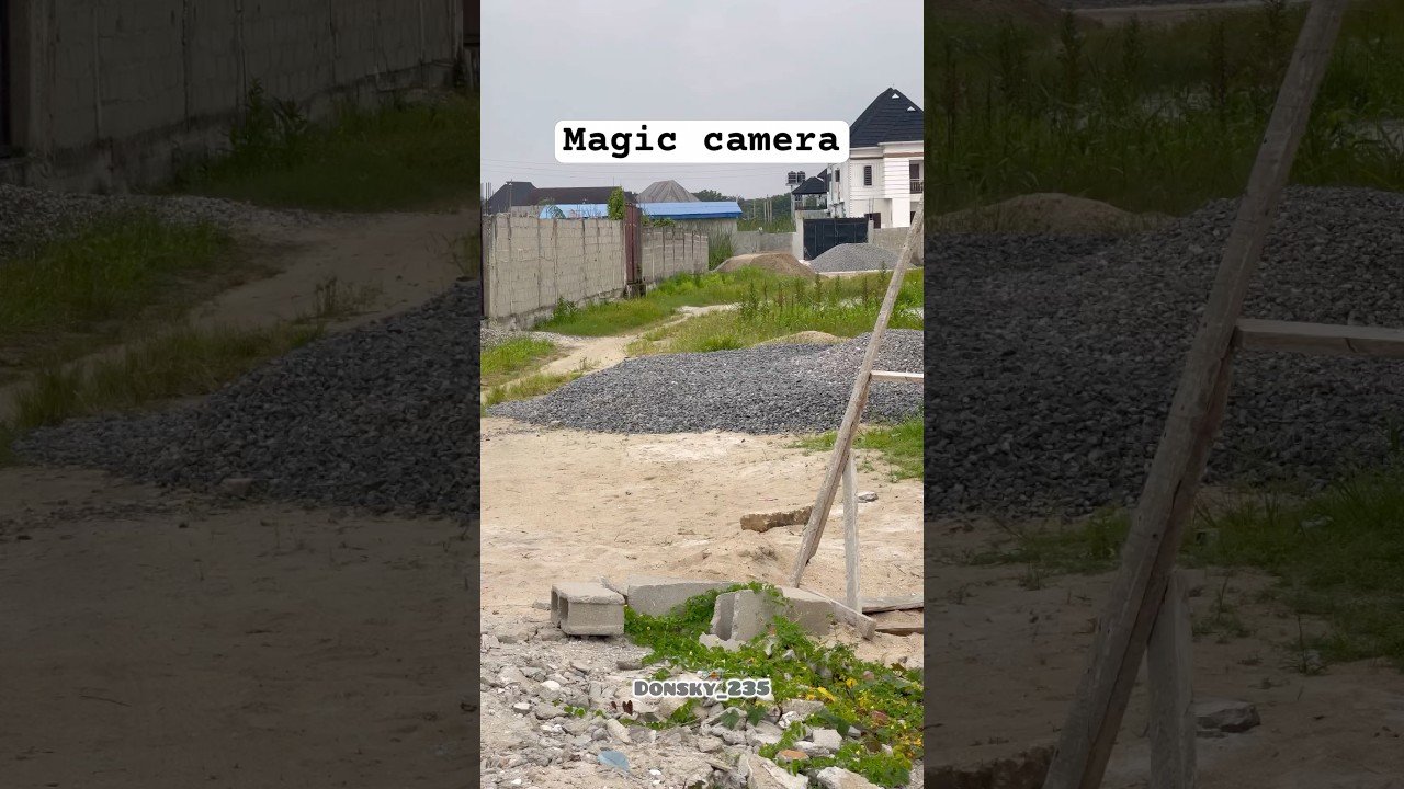 The camera magic #funny