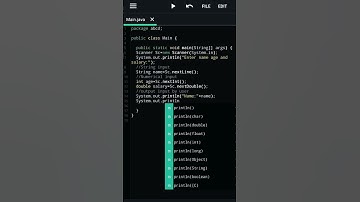 java program print Name salary and age|| Java program #javacode #javaprogramming #short @JPcode