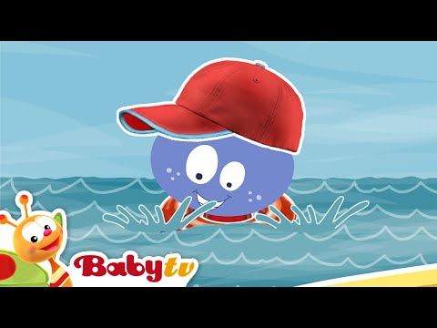 Mick at the Beach 🏖️!  Summer Fun 😎🍦 | Cartoons for Kids @BabyTV