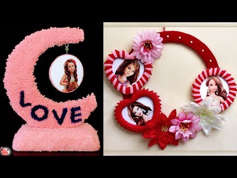 10-diy-room-decor-!!-new-design-photo-frame-making-at-home