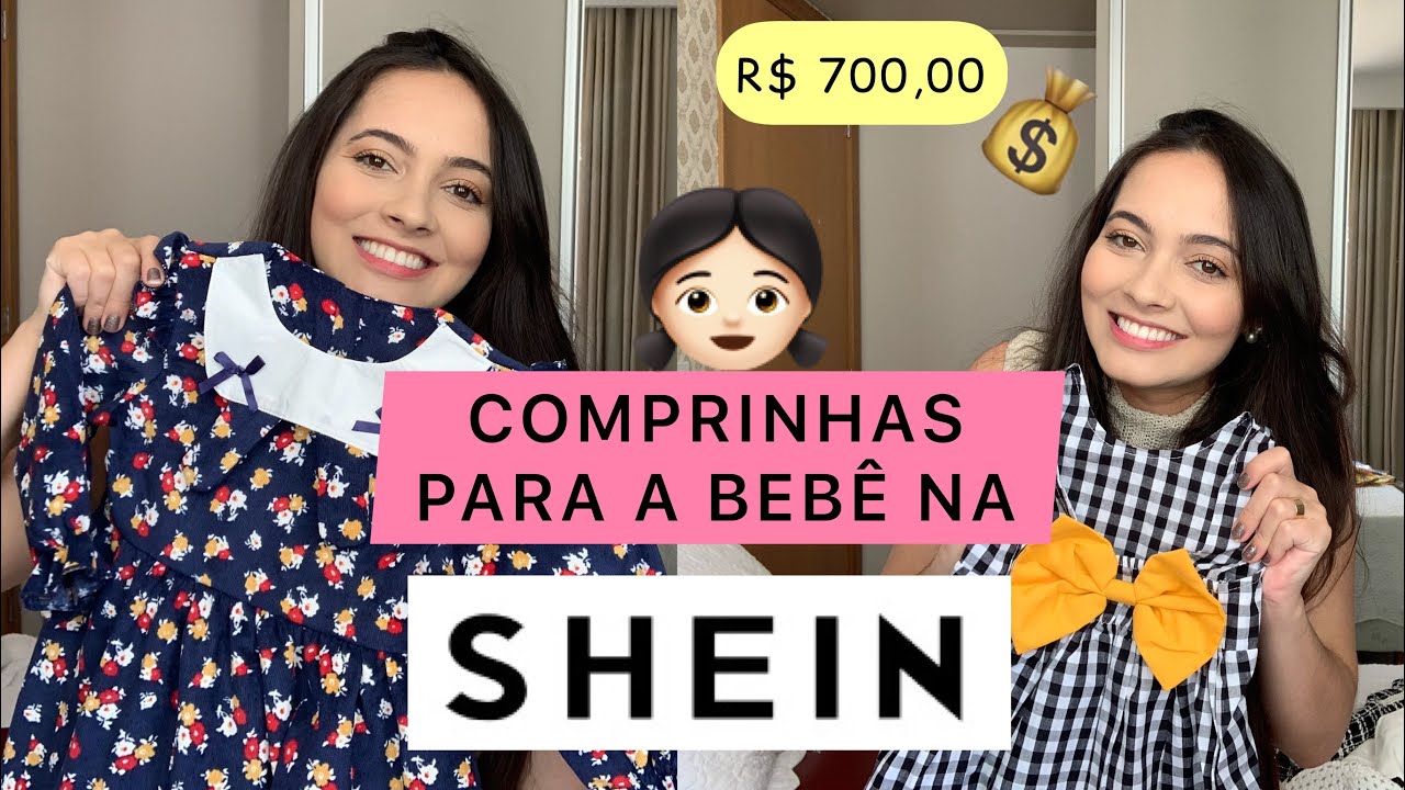 Comprinhas Na Shein Para A Bebe Comprei 10 Vestidos Para A Alice Youtube