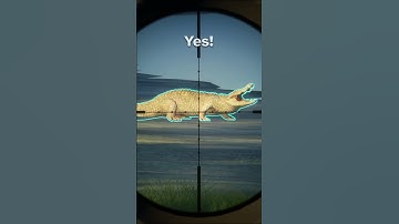 FOOLED by an ALBINO DIAMOND SALTWATER CROC!!! - Call of the Wild #shorts