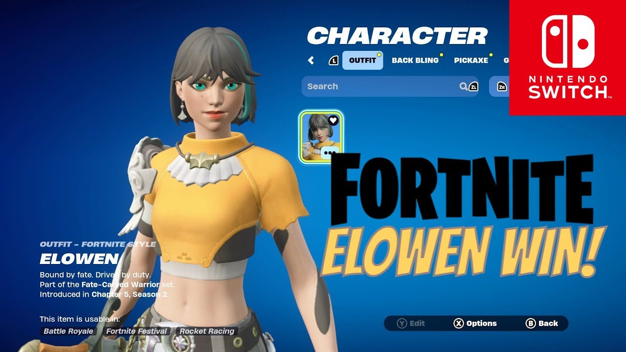 FORTNITE ELOWEN WIN! NINTENDO SWITCH YouTube