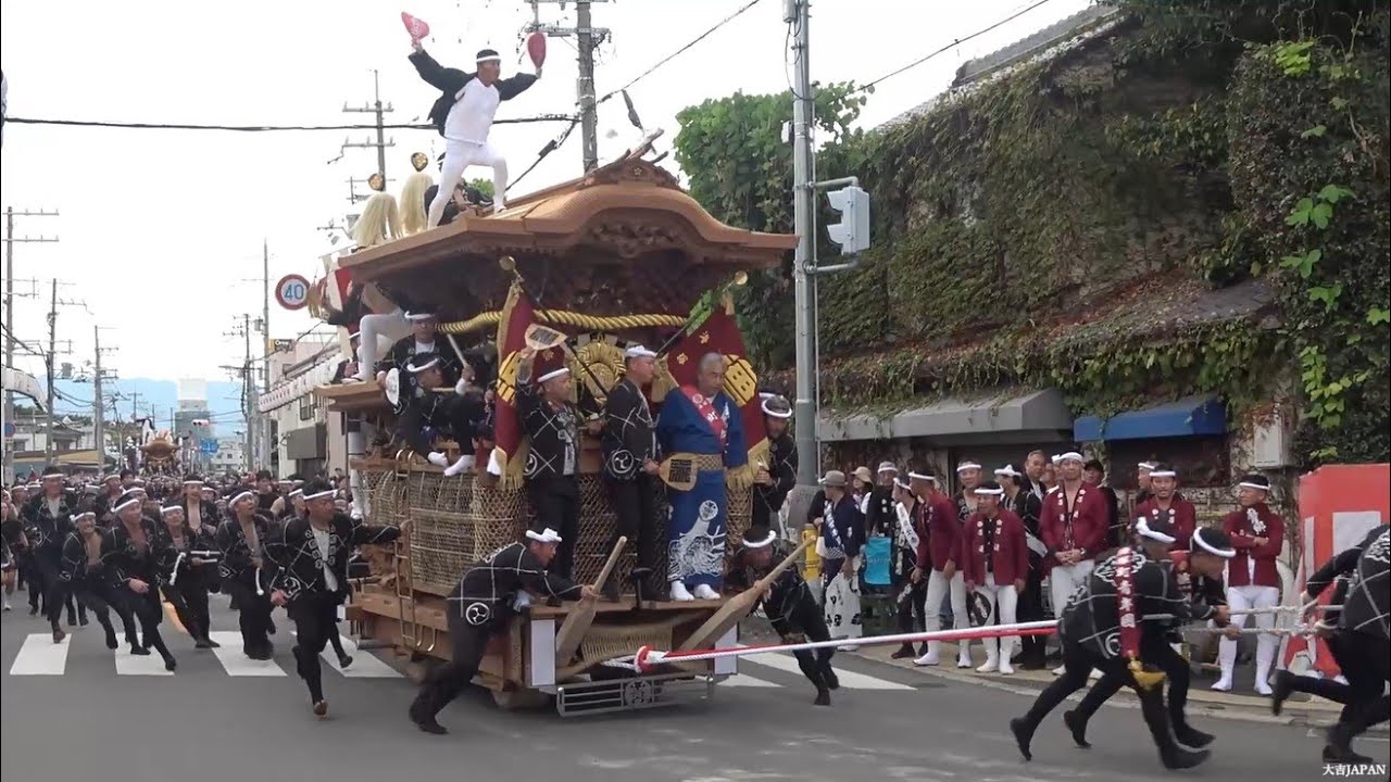 【LIVE】麻生郷だんじり祭　曳き出し【たこぼうず海塚五差路】