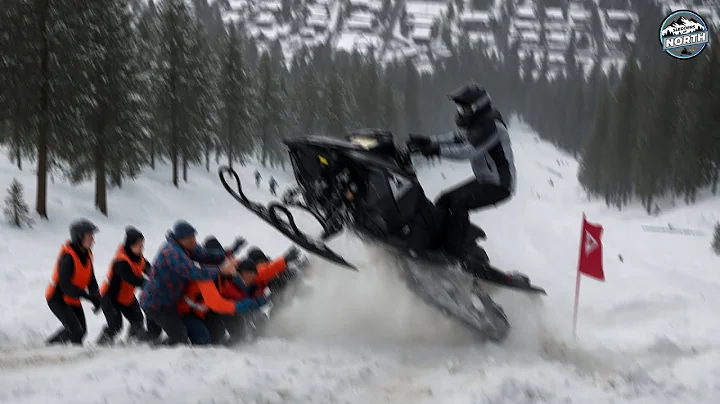 Epic Snowmobile Hill Climb Fails & Crashes | Jackson Hole 2025