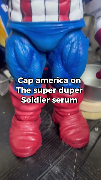 Super Duper Soldier Serum #hulk #captainamerica #4thjuly #marvellegends