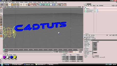 Cinema 4D Tutorial - Thrausi Plugin Part 2
