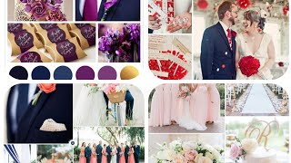 Wedding Color Combination Ideas || Color Theme Ideas for Wedding || Best Color & Theme Ideas