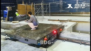 Your rail system performance depends on the Transfer Cart.#materialhandling #transfercart #machine