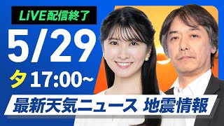 ウェザーニュースの配信のサムネイル画像