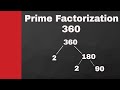 Prime Factorization Concepts
