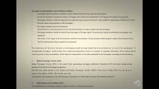 Mr Shailender Kumar | DL BAJMC 102 | Unit 2  History of Print Media Post Independence