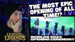 Metal Vocalist First Time Reaction - Worlds 2023 Finals Opening Ceremony  NEW JEANS EXO HEARTSTEEL