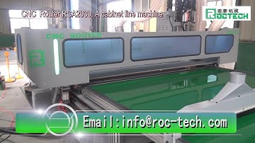 RCA2030  CNC Router for cabinet furnituers, Auto nesting