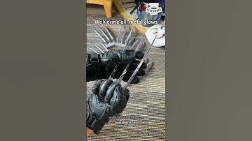 Legendary Wolverine Stainless Steel Claws - All Metal Claws - Real Wolverine Claws available 4 Sale