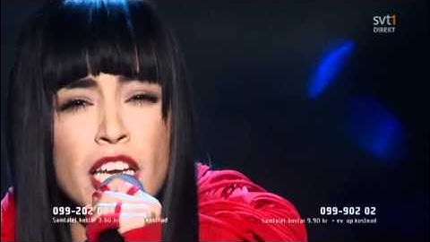 Loreen My heart is refusing me Melodifestivalen 2011