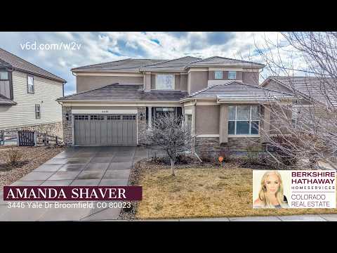 3446 Yale Dr, Broomfield, CO home video tour
