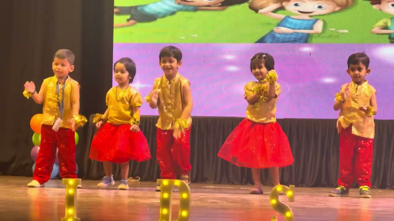 Avyaan’s 1st annual day performance #vlog #kidsdance #eurokids #funny #school #youtuber 