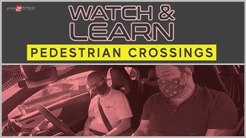 PEDESTRIAN CROSSINGS | ADI Part 3 | Watch & Learn driving instructor training