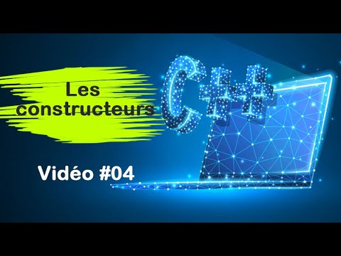 Vidéo: Qu'est-ce qu'un constructeur paramétré en c++ avec exemple ?