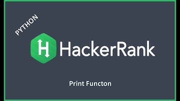 HackerRank | Print Function | Python Code