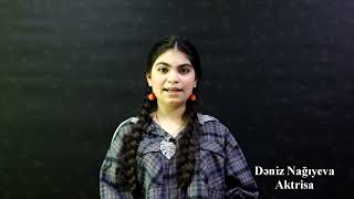 Aktrisa Dəniz Nağiyeva Yeni Serialda Yer Alıb