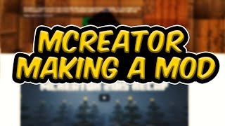 MCreator Tutorial: The Start Of Making A Mod #2 Dimensions