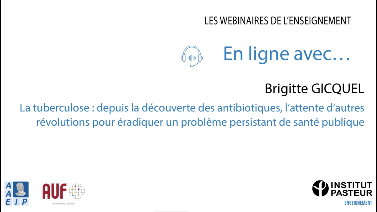 Brigitte GICQUEL - La tuberculose