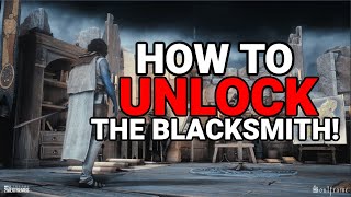 How to Unlock the Blacksmith in Soulframe