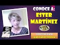 CONOCE A LA PSICÓLOGA ESTER MARTÍNEZ VERA