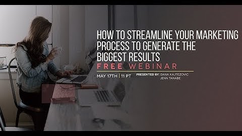 How to Streamline Your Marketing Process To Generate the Biggest Results
