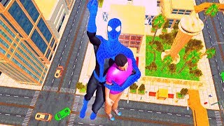 Superhero Spider Rope City Rescue Mission | Flying Spider City Walkthough Android Gameplay screenshot 5