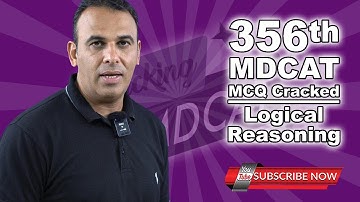 356 LOGICAL REASONING COURSE OF ACTION MDCAT MCQ CRACKED