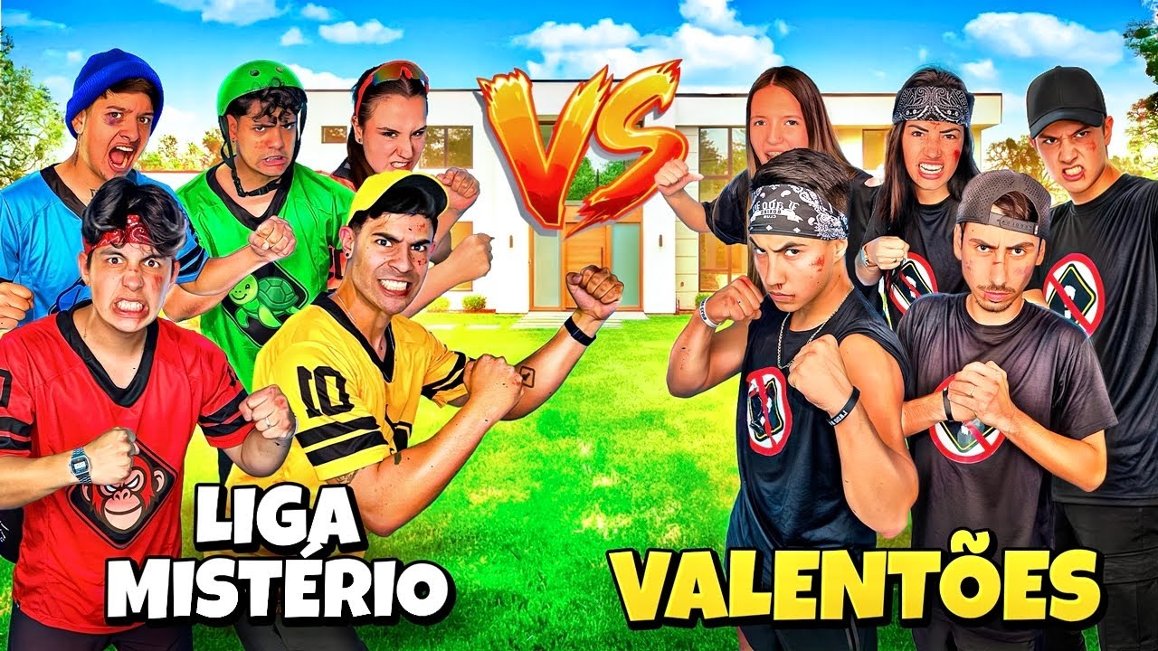 LIGA MISTÉRIO Vs VALENTÕES DO BAIRRO *batalha final