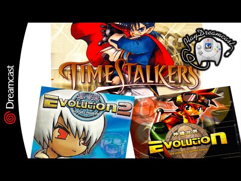 Видео: Evolution, Evolution 2, Time Stalkers. | обзор игр | Dreamcast
