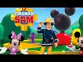 Fireman Sam S Birthday Wish To Mickey And Minnie Mouse