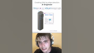 #fusion360 | Creating fillet using feature
