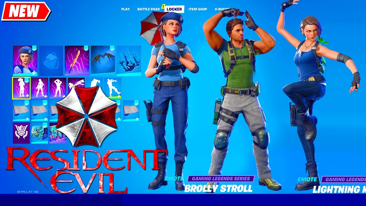 Resident Evil's Jill Valentine and Chris Redfield are on their way to  Fortnite