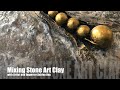 How to Make Stone Art (Air Dried Clay)