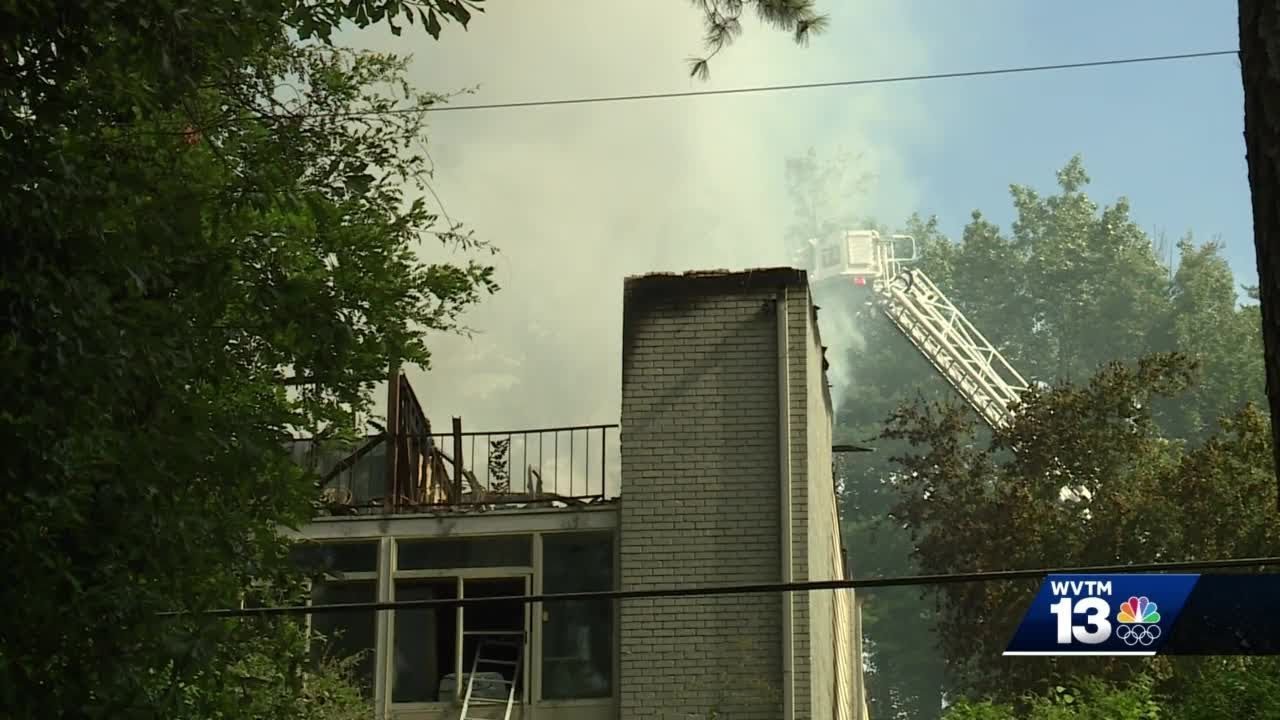 25 displaced following fire at Hoover apartment complex - YouTube
