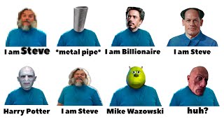 Celebrity I am Steve Variations Part 8 Profile