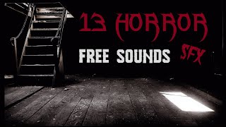 13 short scary Ghost Halloween sfx (no jumpscare) ▓ Free Sound Effects for horror indie game screenshot 1