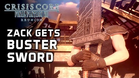 Angeal Passing Down His BUSTER SWORD To Zack ★ Crisis Core: Final Fantasy 7 Reunion 【PC / 4K】