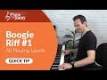 Boogie Woogie Riff #1!  Boogie Woogie Piano Lesson by Jonny May (All Playing Levels)