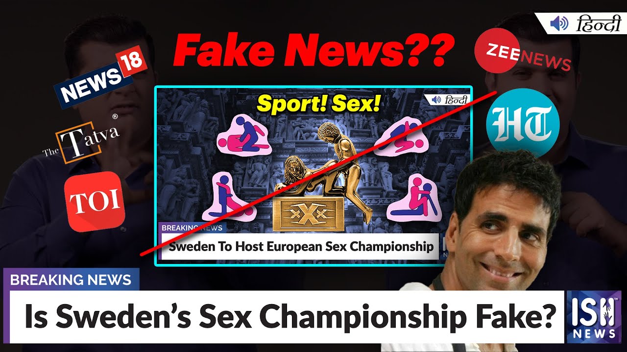 Is Swedens Sex Championship Fake? ISH News